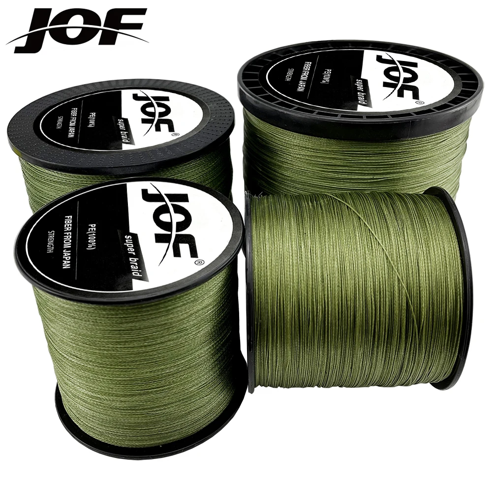 

JOF 4 Strand 100M Carp Fishing Line Braided Wire Peche Spinning Multifilamento Lure Pe X4 Line Fly Cord Accessories