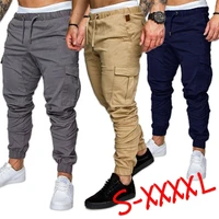 mens casual sports pants cargo pants for mens fashion leisure sweatpants trousers mens long pants for all seasons