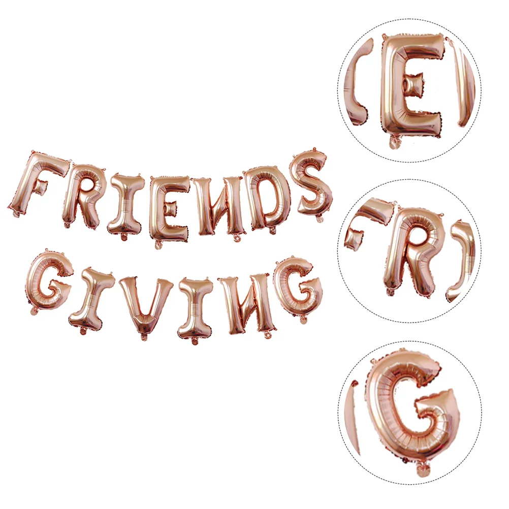 Дружественные декоративные фольгированные воздушные шары День благодарения