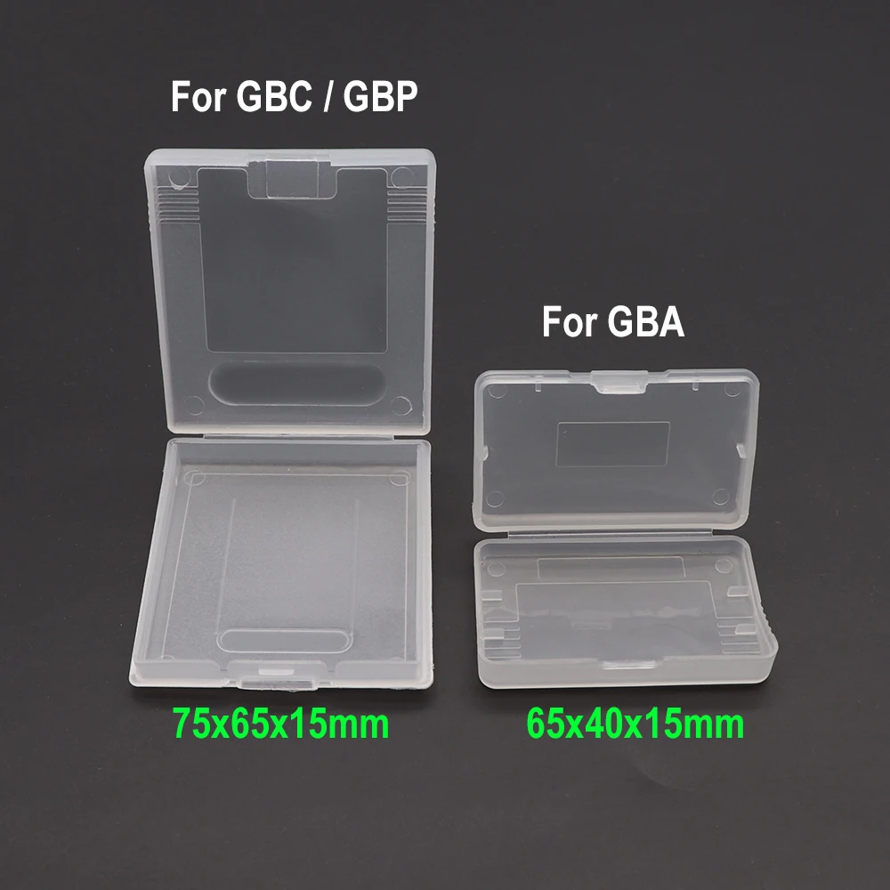 

Пластиковый чехол TingDong для игровых карт GameBoy Color GBC GBA GBP, защита от пыли, прозрачная защитная коробка
