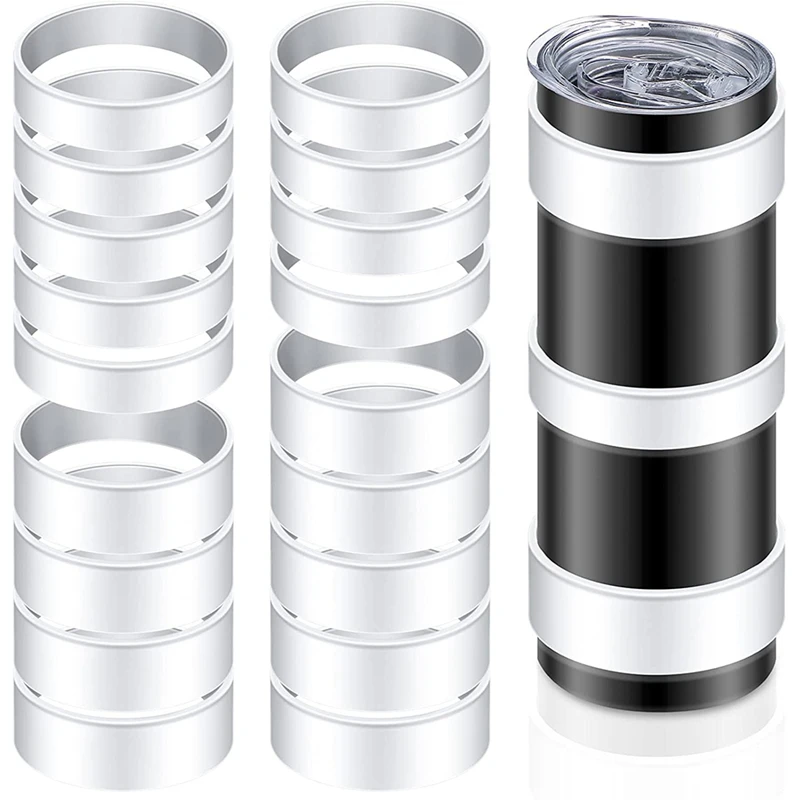 

18 шт. силиконовые ремешки для сублимационной формы, силиконовые ремешки, устойчивые кольца-держатели для сублимационной бумаги для чашек, п...