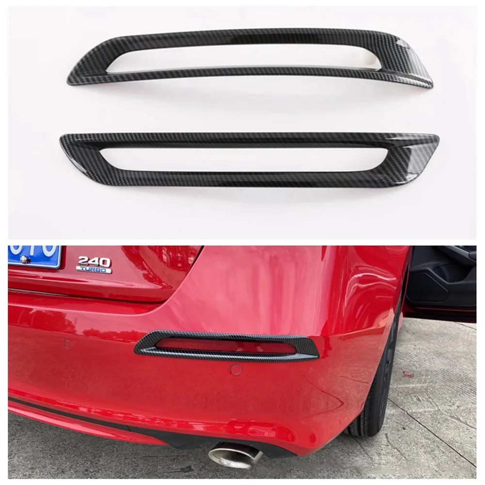 

2 шт., Автомобильные противотуманные фары, из углеродного волокна