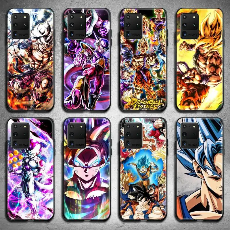 

Dragon Ball Z Super Son Goku Phone Case For Samsung Galaxy S21 Plus Ultra S20 FE M11 S8 S9 plus S10 5G lite 2020