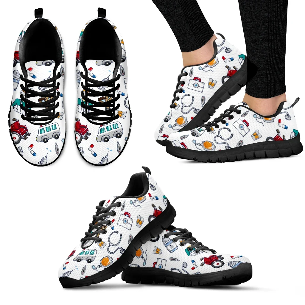 Кроссовки сетчатые дышащие медицинское оборудование для оказания первой помощи