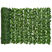 artificial sweet potato leaf privacy fence artificial hedge fence decoration suitable for outdoor decoration garden