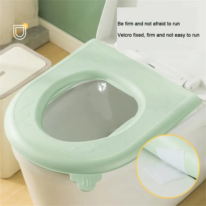 

Universal Bathroom Toilet Seat Cushion Toilet EVA Cushion Toilet Toilet Seat Cover With Handle Toilet Washer In All Seasons