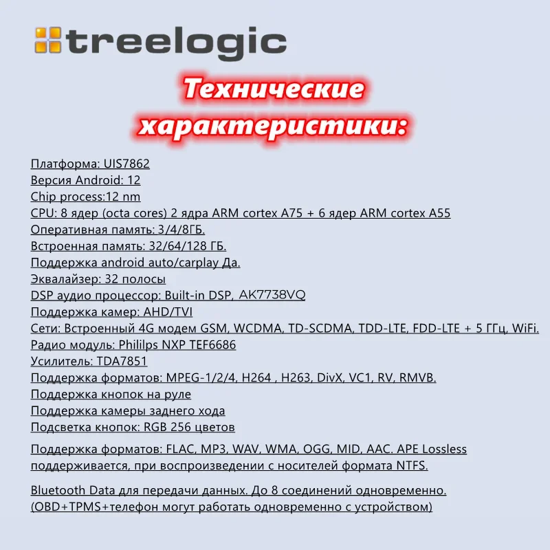 Автомагнитола 2дин android Treelogic M706 магнитола 2 din универсальная мультимедийная uis7862s