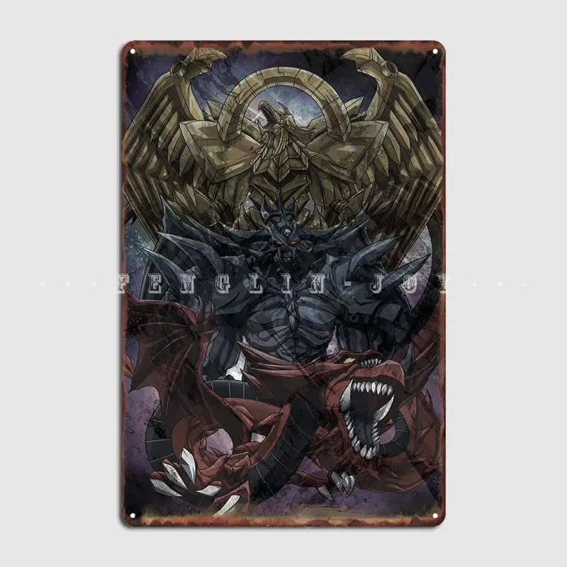 

Yugioh Metal Sign Club Party Cave Pub Decoration Mural Painting Tin Sign Posters