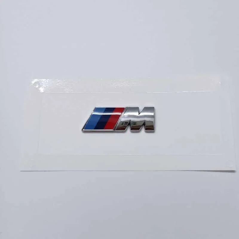 

M значок на кузов автомобиля, наклейка на боковое крыло, багажник, наклейки для BMW, спортивный стиль, совместимая с M3/M4/M5/M6, X3 M/X5 M, F30/F80/G80