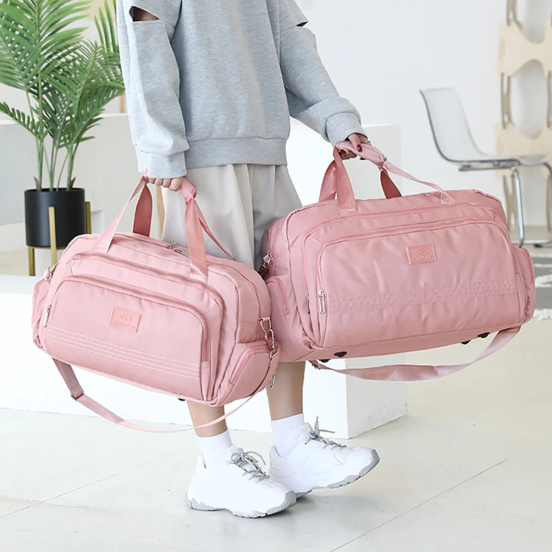 

Women Travel Bags Multifunction Luggage Women's Bag Handbag Shoulder Crossbody Female Bag Casual Sports Fitness Yoga Bag