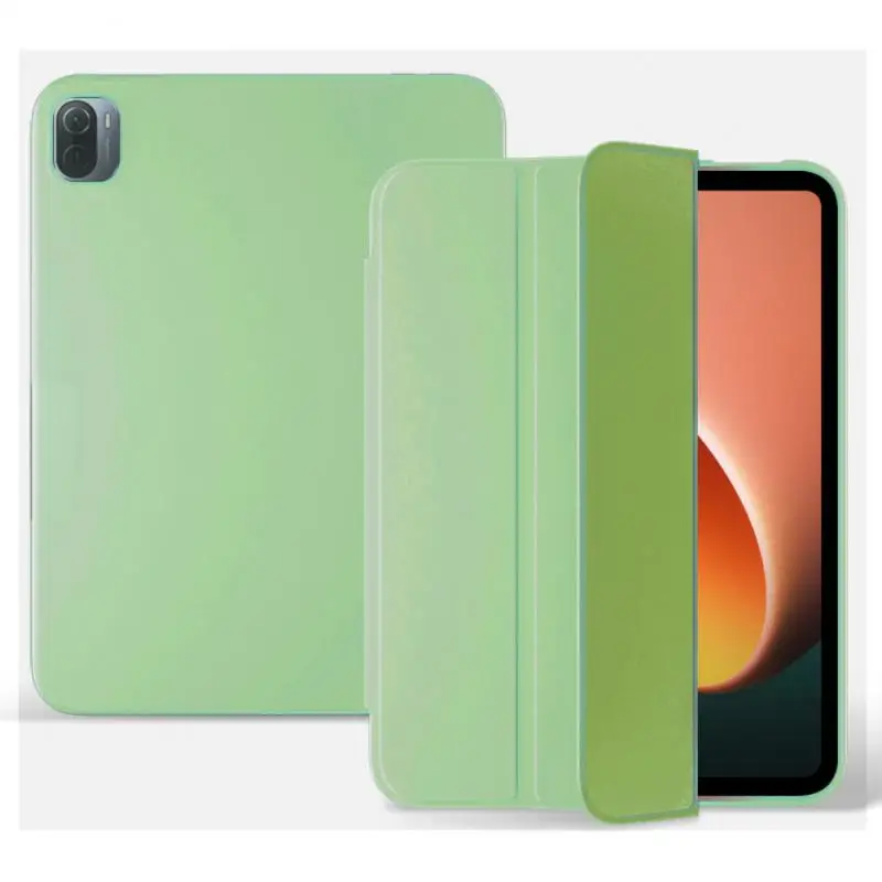 

Silicone Smart Cover Tablet 11 Inch Ultra Thin Screen Protector Magnetic Case For Xiaomi Mi Pad 5 New For MiPad 5 2021