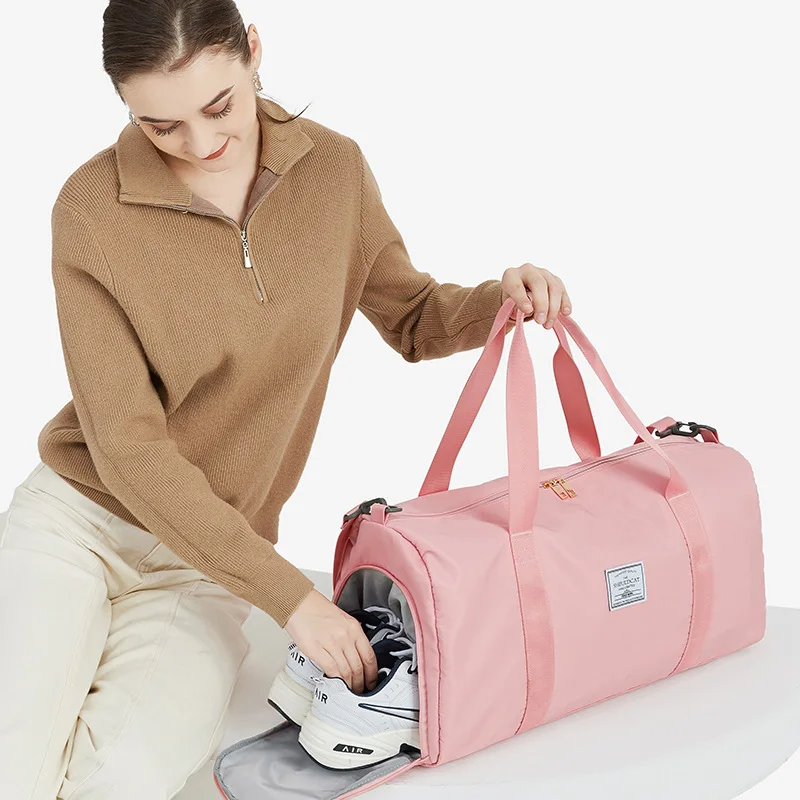 

Multipurpose Travel Duffels Bags Large Capacity Luggage Storage Handbag Gym Sports Essentials Clothes Organizer Shoulder Pouch