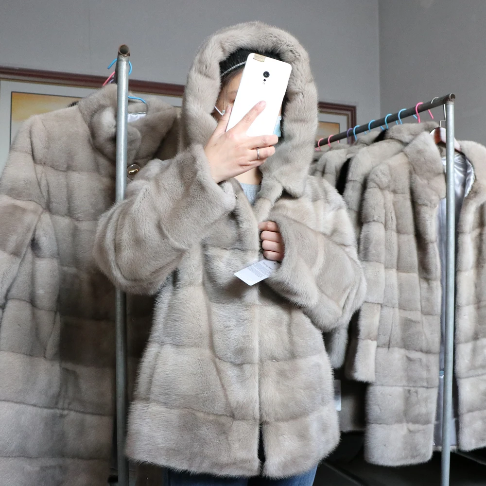 Women mink coats female mink fur coat genuine long fur coat women winter clothing imitation fur coats Oversize 6xl 5xl 7xl