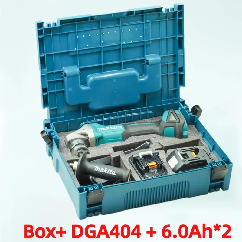 

Makita 125 DGA404 Бесщеточная угловая шлифовальная машина 18В