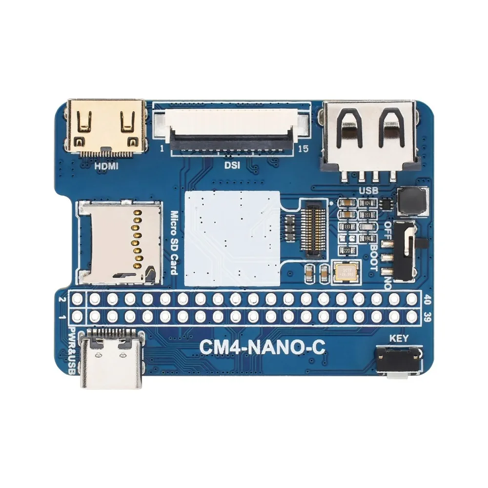 Нано-Базовая плата (C) для компьютера Raspberry 4 такой же размер как CM4 встроенная