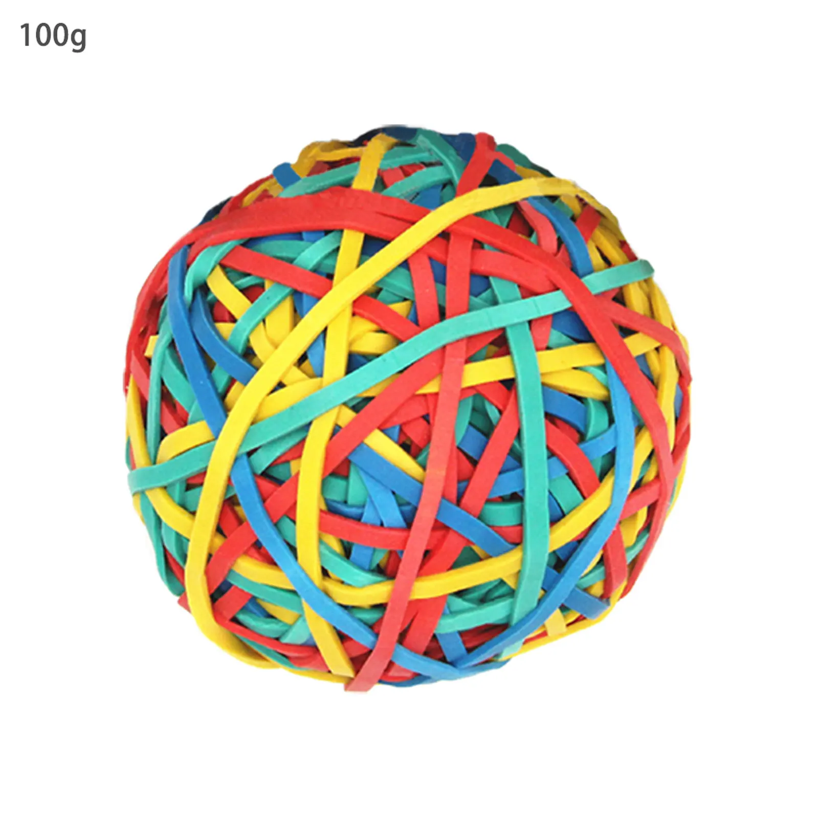 

Round Document Organizing Durable Stocking Filler Elastic Loops Stretchable DIY Arts Crafts Stationery Holder Rubber Band Ball