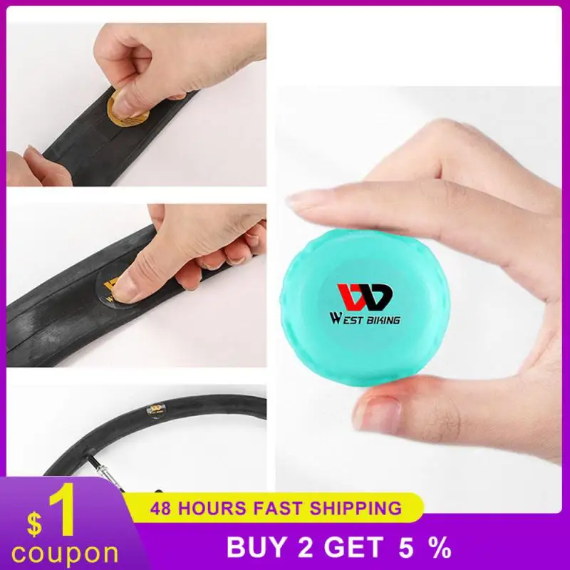 

Portable Bike Patch Kit Bicycle Color Tire Patch Mountain Road Tire Inner Tube Repair Box With Colorful Cases Bike Repair Tools
