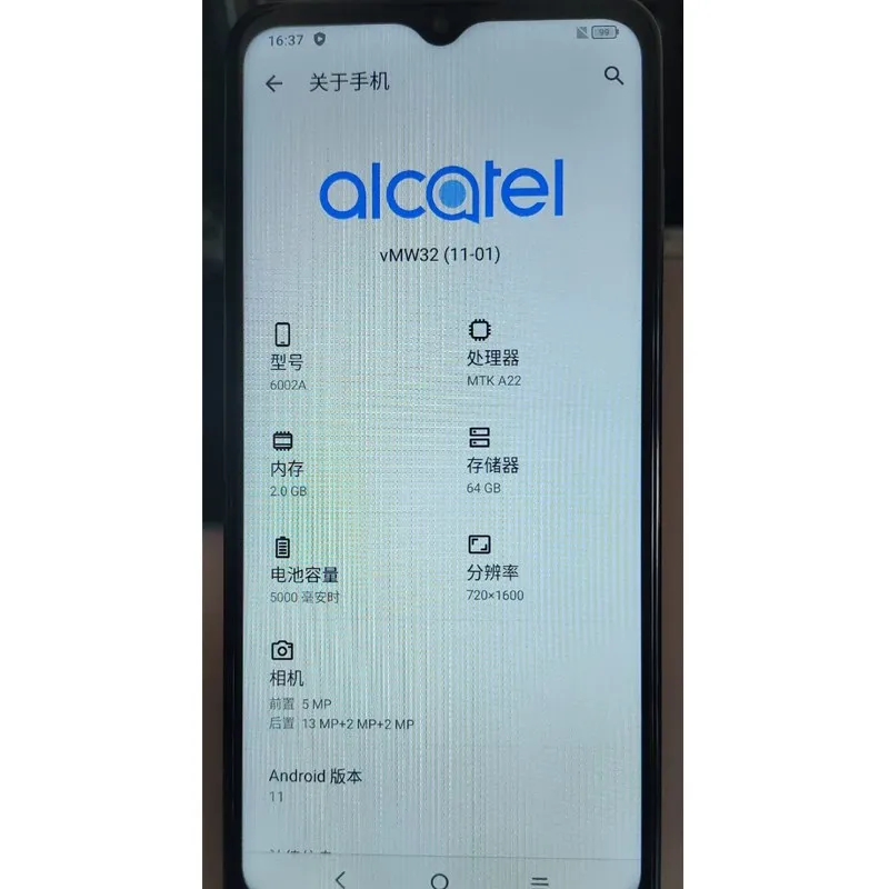 Замена ЖК-дисплея и сенсорной панели для Alcatel 6 52 &quot 1 В 2021 6002D 6002A сотового телефона