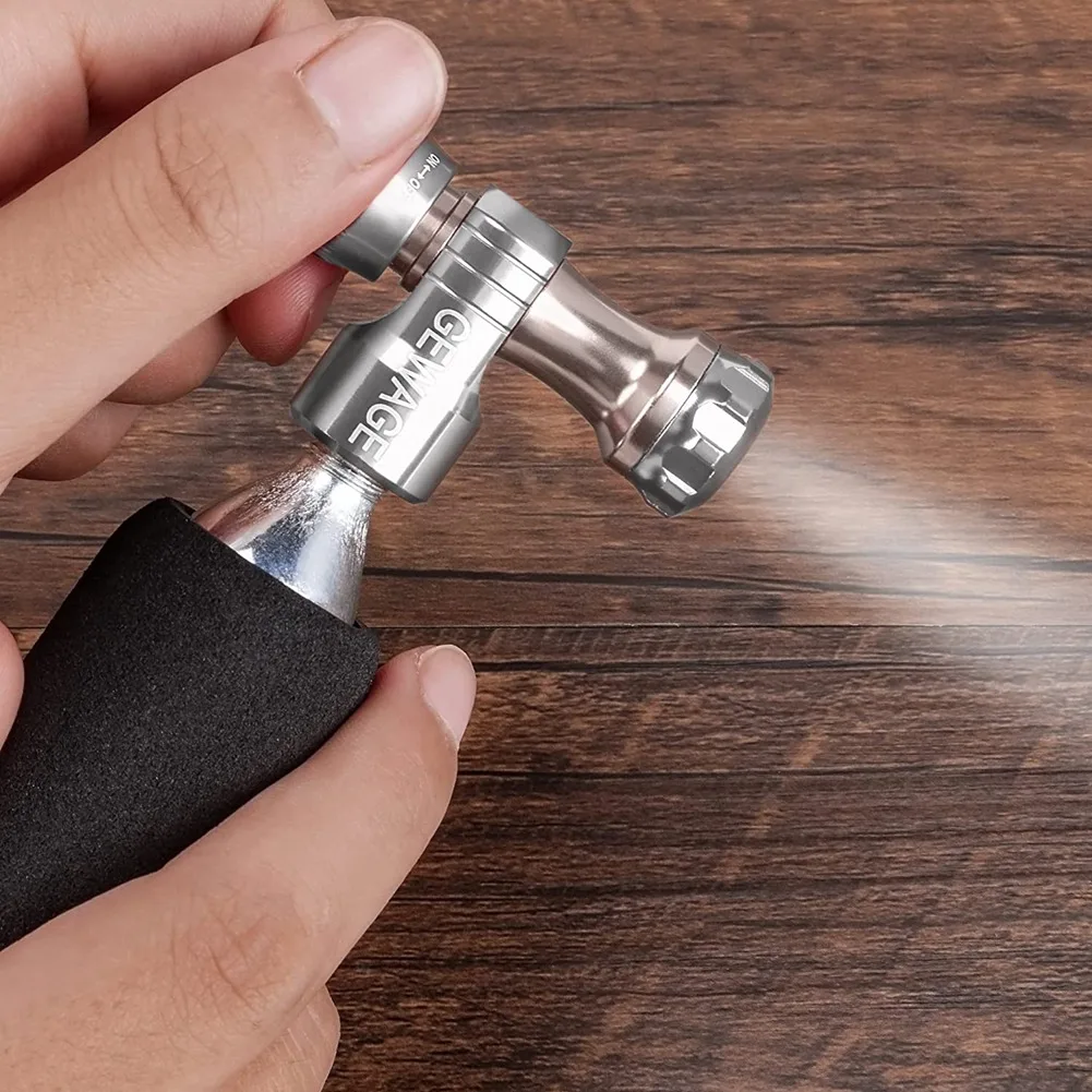 Накач CO2 GEWAGE для велосипедных шин - Велосипедный насос совместимый с клапаном Presta