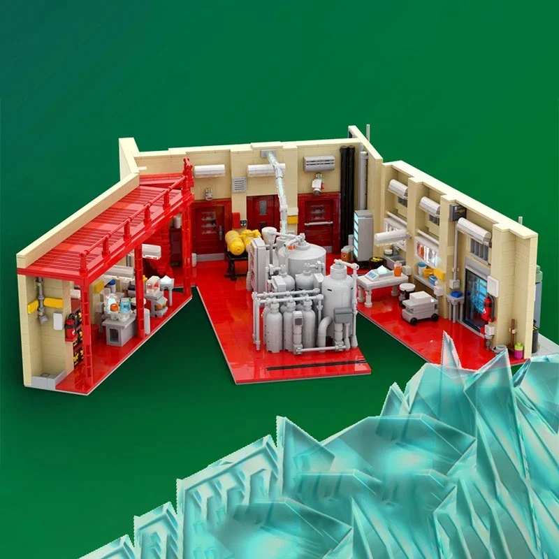 3071 деталь MOC BREAKING BAD: Модель лаборатории метафрактаминов (Мет-лаборатория) для сборки, конструктор для экспертов, креативные строительные блоки, подарки на фестиваль, игрушка на день рождения (art.: 3920db5c2cbcc) - 3920db5c2cbcc