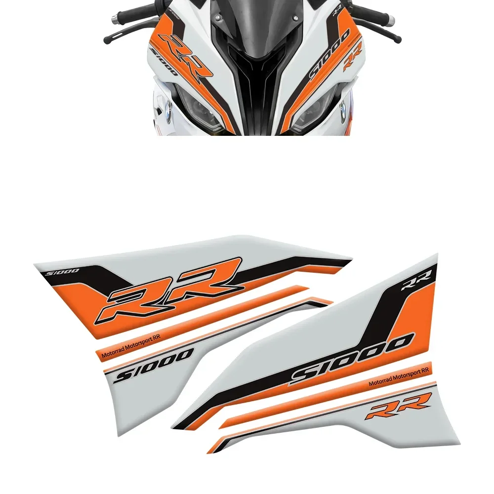 

Для BMW S1000RR M1000RR 2019 2020 2021 2022 мотоциклетный передний обтекатель защитный комплект гелевая Краска протектор Наклейка