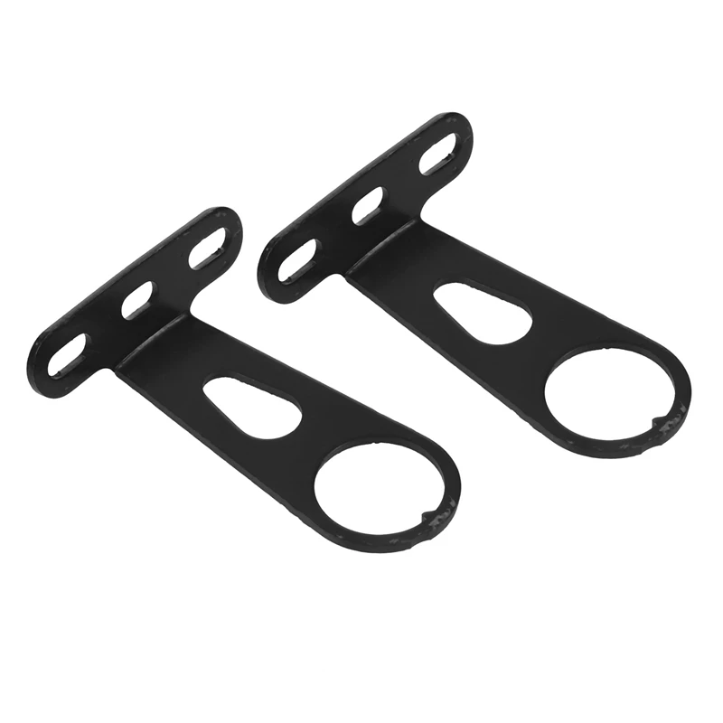 

2X Bicycle Part Metal Basket Stand Black