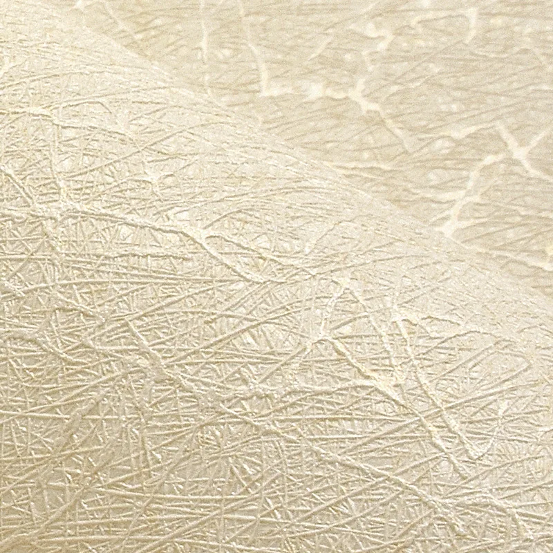 

Solid Color Plain Waterproof PVC off-White Yellow Linen Silk Wallpaper Bedroom Living Room Hotel Shop Engineering Wallpaper