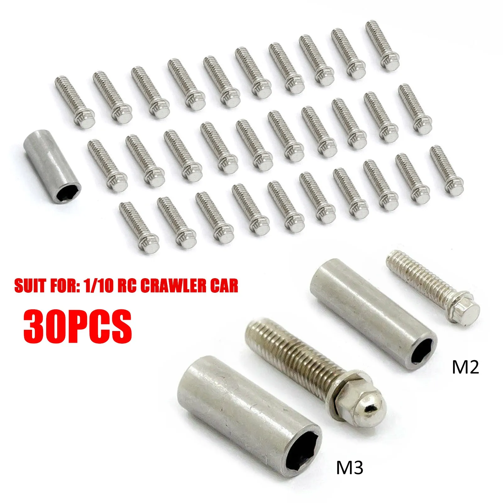 Металлические винты M2.5 M3 1 9 &quot2 2&quot обод колеса для 1/10 RC TRX4 Axial SCX10 90046 Gen8