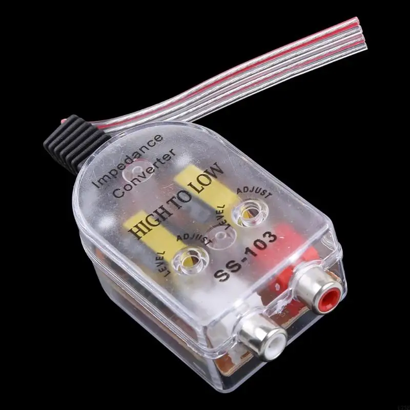 U75E Выходной до низкого уровня выходной импеданс -преобразователь RCA 12V CAR LINE Control