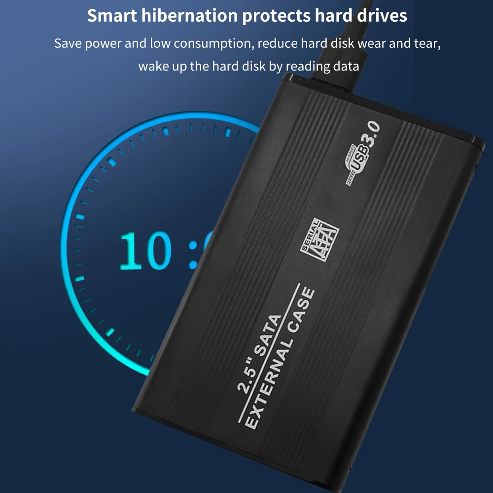TISHRIC Внешний кейс/корпус/бокс для жесткого диска HDD 2,5 дюйма HD Optibay SATA To USB 3.0/2.0 адаптер корпуса SSD.