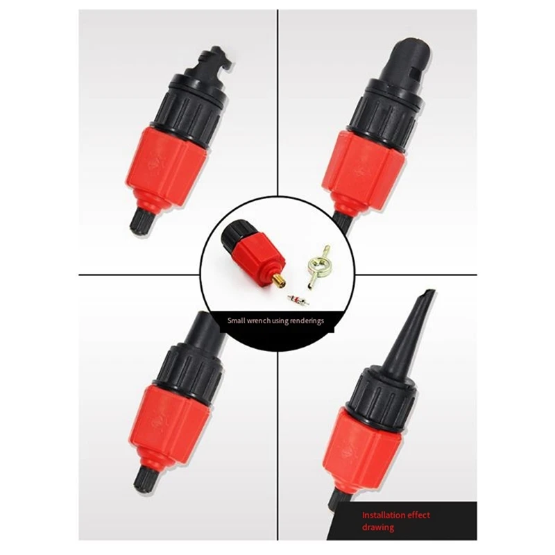 Адаптер воздушного клапана для надувных лодок КАЯКОВ насосов и компрессоров