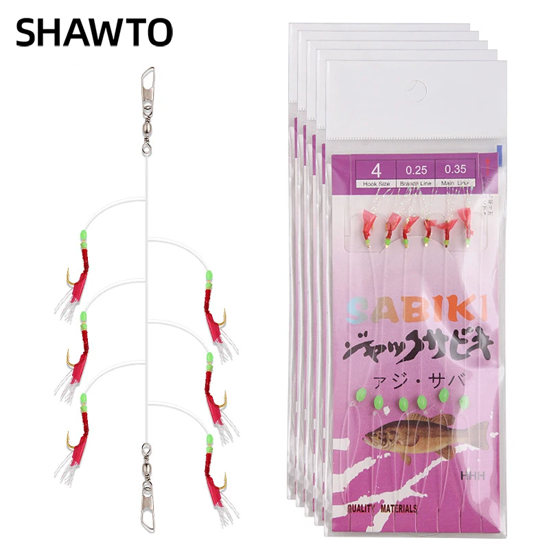 

5 шт., светящиеся Крючки для рыбалки из высокоуглеродистой стали