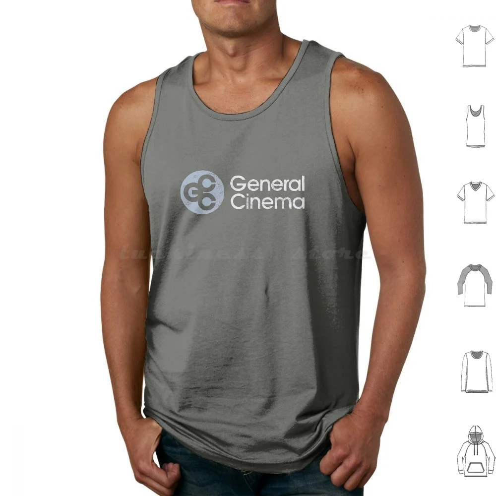 

General Cinema Throwback Tee Tank Tops Vest Sleeveless Boston Newton Chestnut Hill Movies Movie Theater Movie Theatre Movie