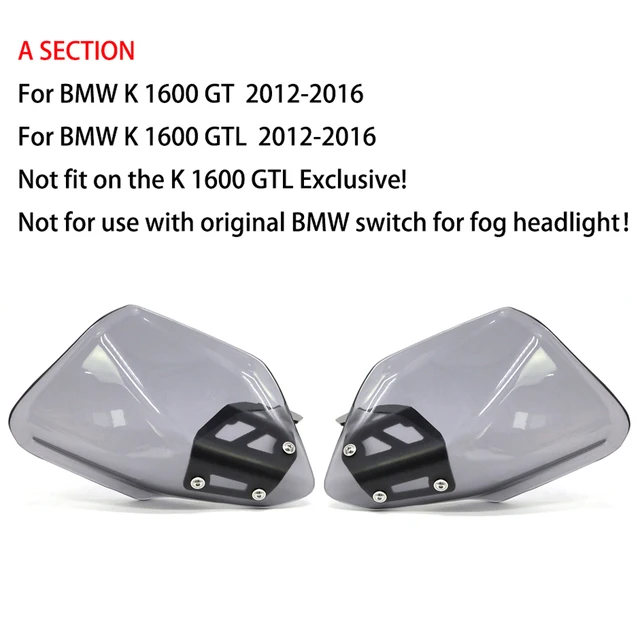 

Для BMW K 1600 GT 2012-2016 2013 2015 2014 K 1600 GTL 2012-2016 мотоциклетная цевье, защита рук, защита лобового стекла
