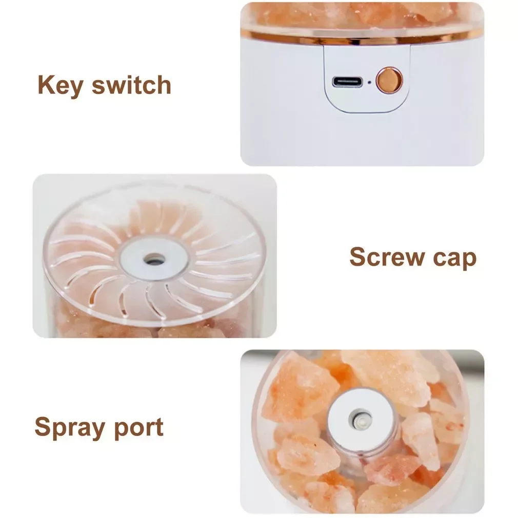

NEW2023 Mine Humidifier Fashion USB Car Household Humidifier Silent Purification Air Mini Aromatherapy Humidifier