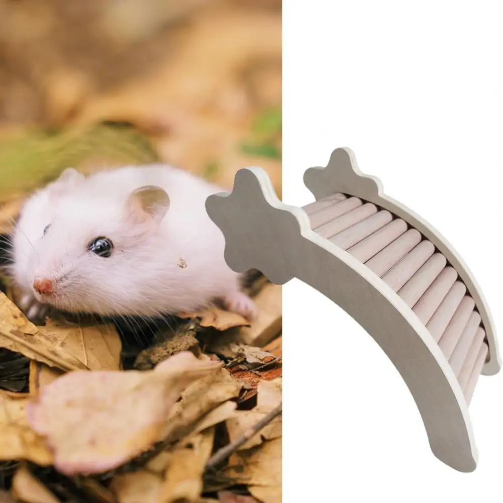 

Practical Hamster Toy Stable Pet Landscaping Supplies Relieve Stress Small Animal Rest Ladder Toy Teeth Grinding