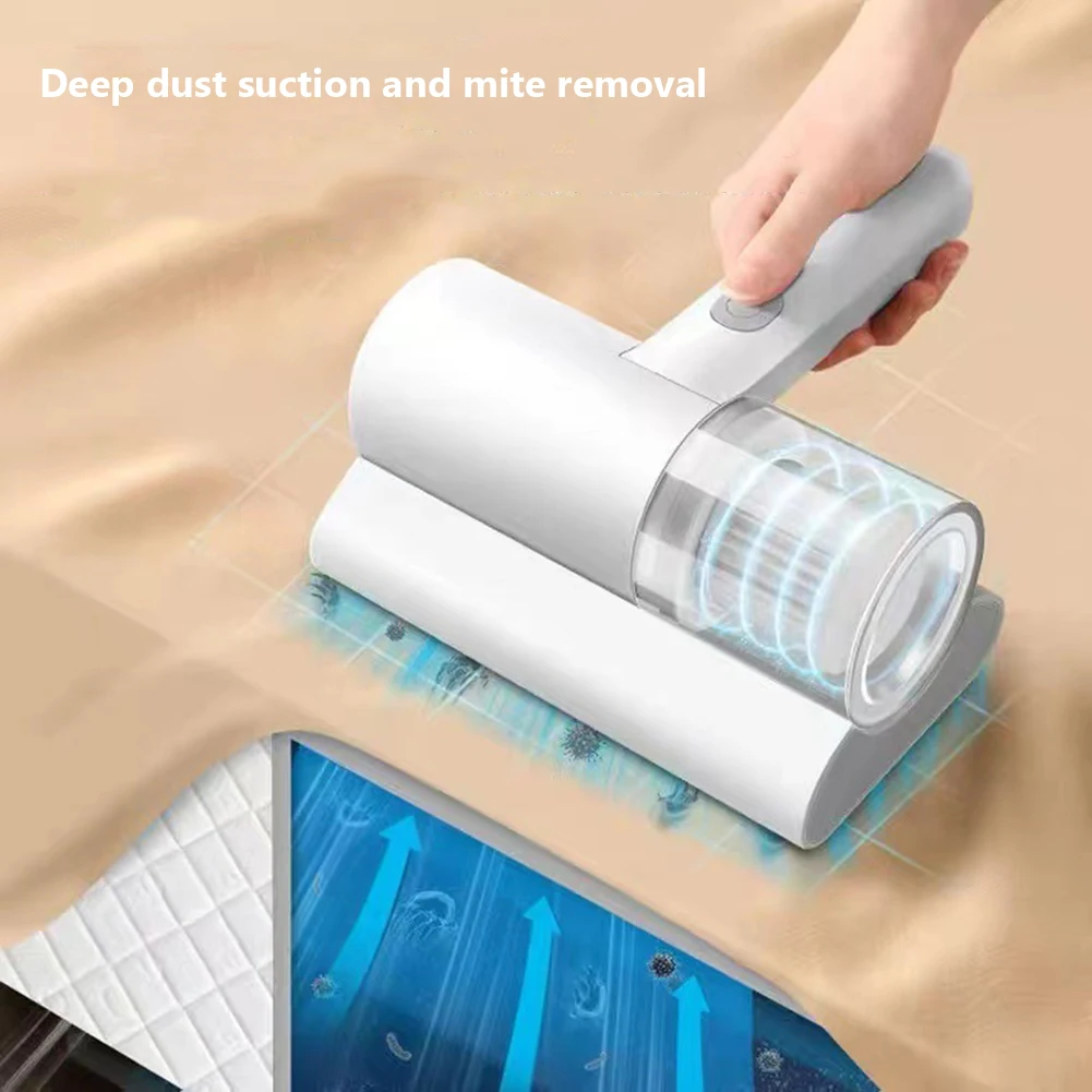 

Handheld Vacuum Mite Remover for Home Mattress Bed Vacuum Cleaner 10000PA Suction Brush Quilt UV sterilization disinfection