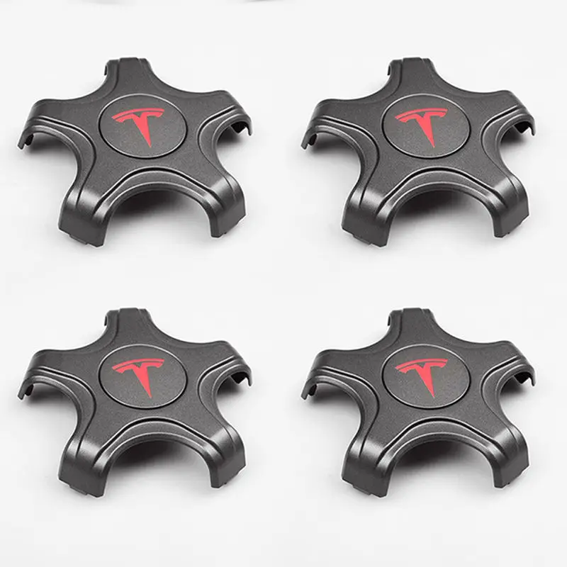 

Tesla Model3, Центральная Крышка Ступицы, логотип автомобильного колеса, пятикоготная защитная крышка, аксессуары для модификации, 4 шт.