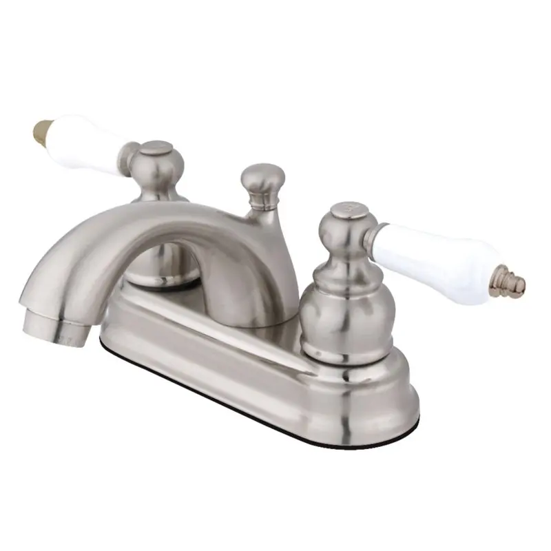 

4 in. Centerset Bathroom Faucet, Brushed Nickel