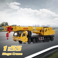 155 simulation car model toy childrens die casting giant crane simulation model car 360 degree selection workbench