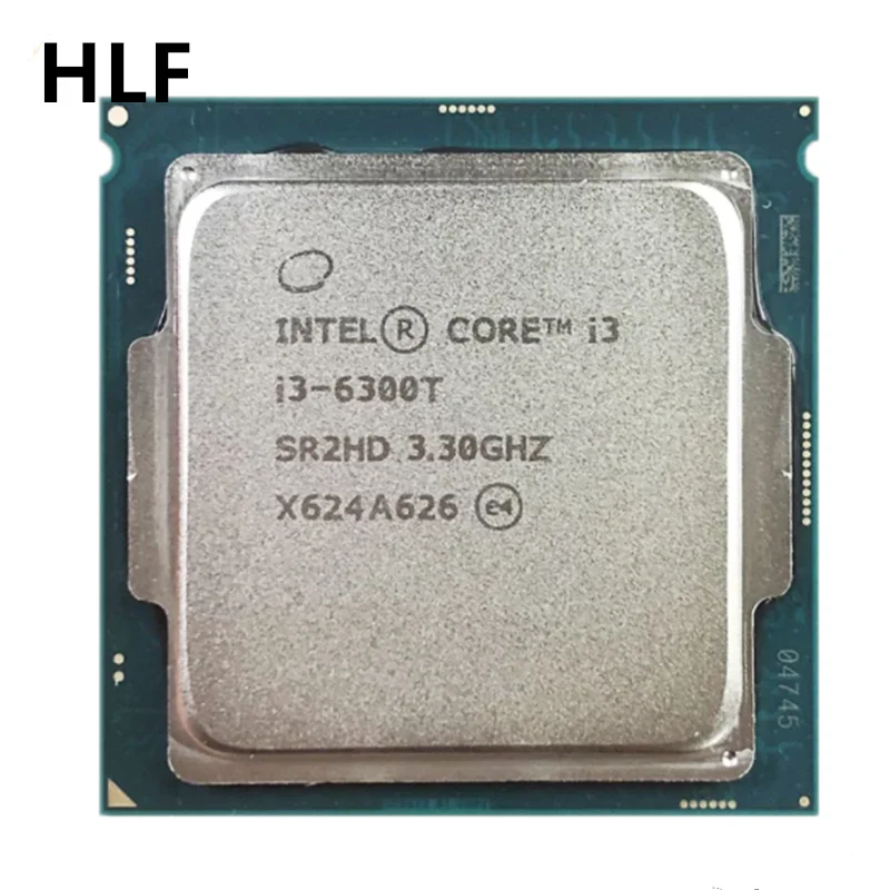 

Intel Core i3-6300T i3 6300T 3.3 GHz Dual-Core Quad-Thread CPU Processor 4M 35W LGA 1151