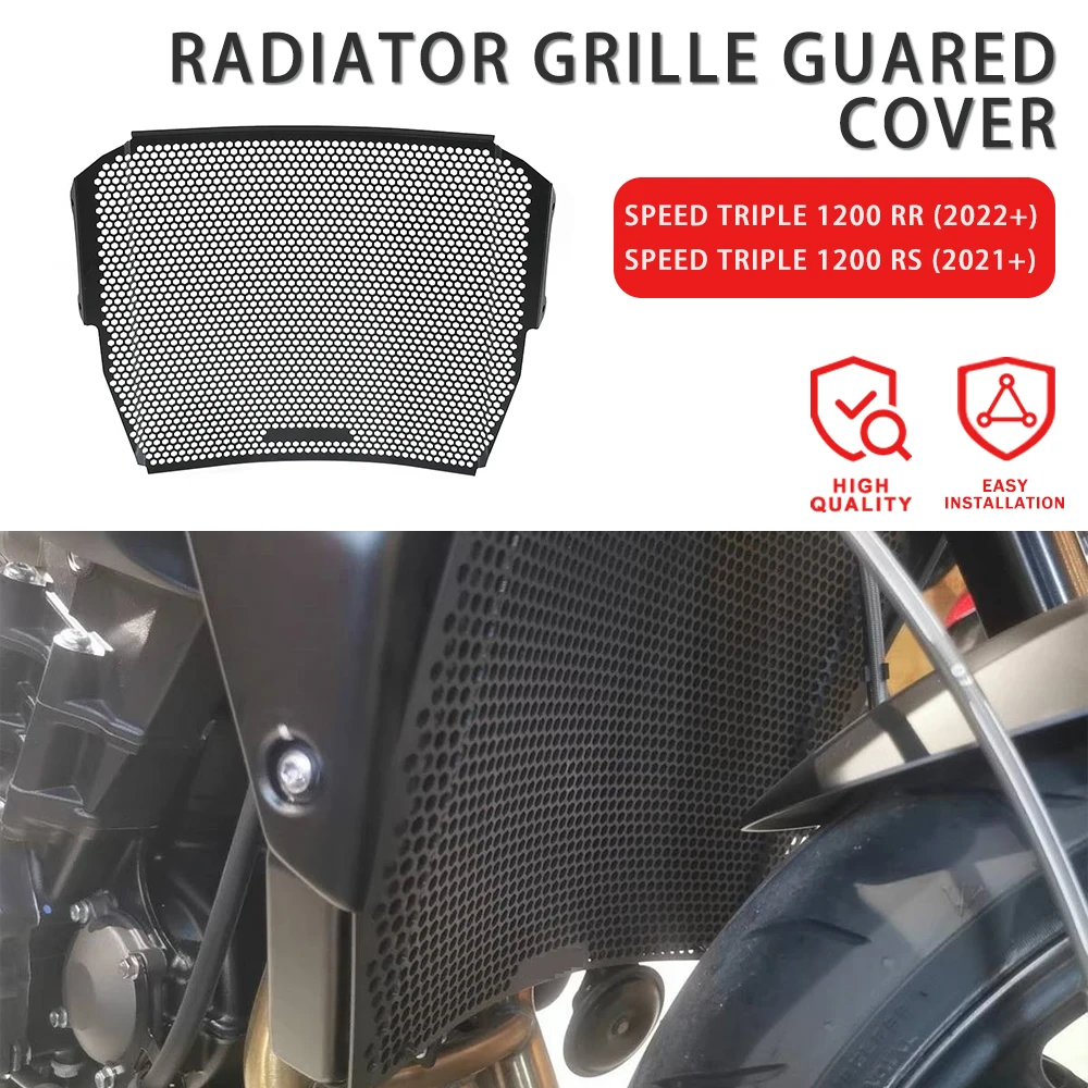 

FOR 1200 RR RS 2022-2023 Radiator Guard Grille Cover Protector Water Tank Protection FOR 1200RS 1200RR