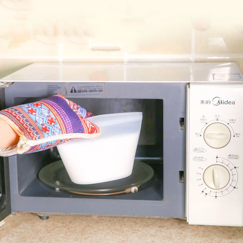 Новая утолщенная сохраняющая свежесть силиконовая сумка для хранения пищевых