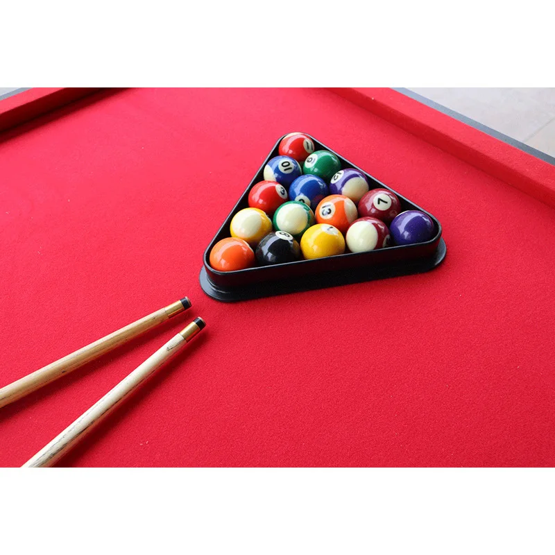 SUB-7236F американский стиль 6 деревянные для ног складной бильярдный стол с 16