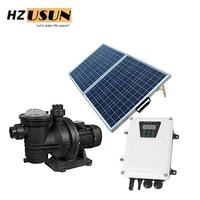 Solar Swimming Pool Filter Pump System for Above Ground Pool DC Solar Powered Pool Pumps Kits Equipment with Controller for Sale