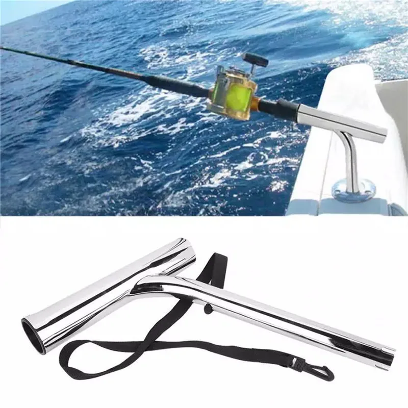 

Boat Accessories Stainless Steel Fishing Tackle Accessory Rotatable Fishing Rod Holder High Quality Durable Bracket Boats Yacht