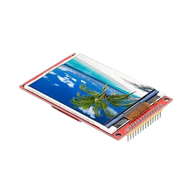 

Hot LCD Display Module 3.2 Inch 240 X 320 TFT LCD Display Module 4-Wire SPI TFT LCD Screen With Card Cage (With Touch)