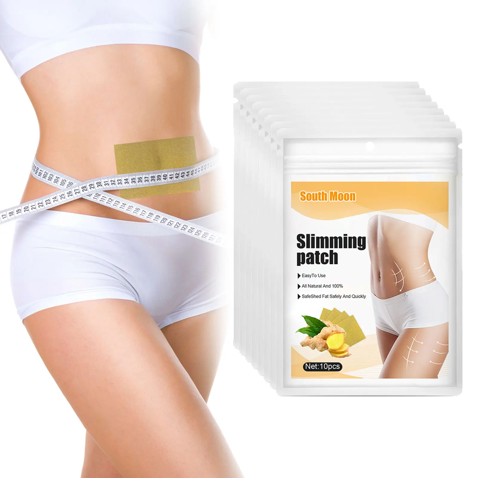 

10pcs Slimming Patch For Men Or Women Weight Loss Sticker Fat Burning Face Care Tools Traditional Chinese Medicine