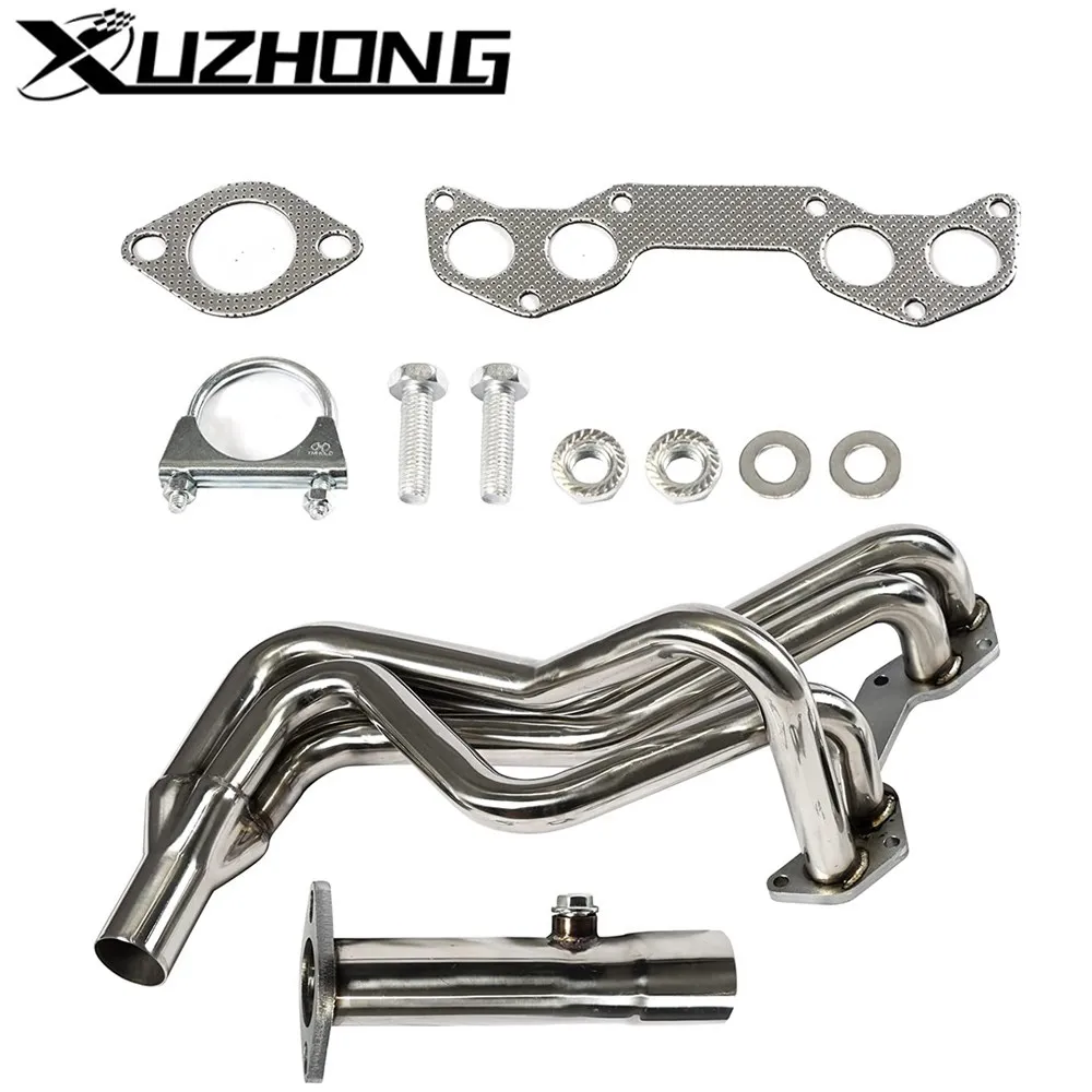 

Exhaust Header Manifold For Mazda B2000 2.0L 86-87/B2200 2.2L 87-93 Manual MT Long Tube Tri-Y Stainless Steel Driver Side