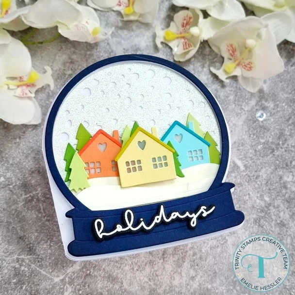 Металлические штампы со снежинками для скрапбукинга